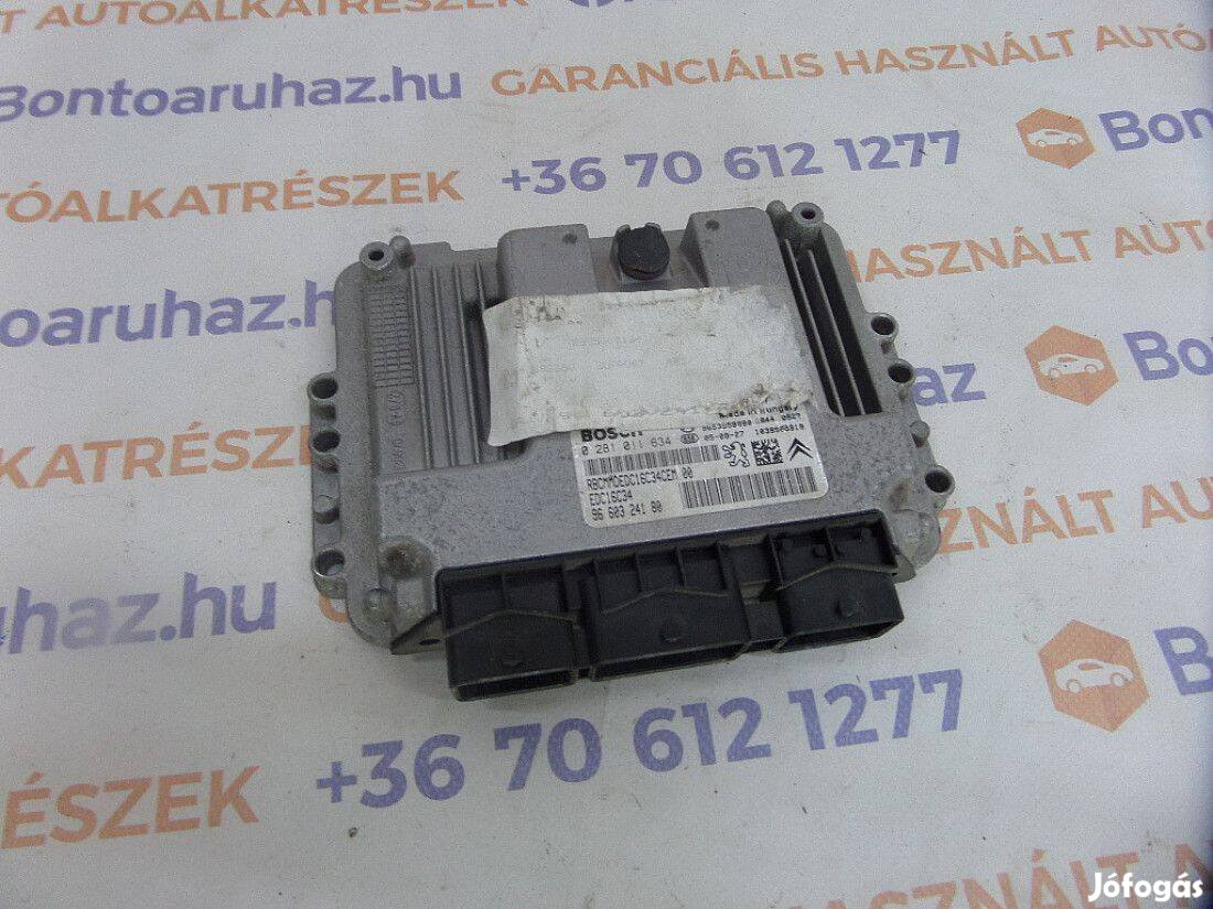 Peugeot 307 Eladó , 1,6 HDI dízel motorvezérlő ECU