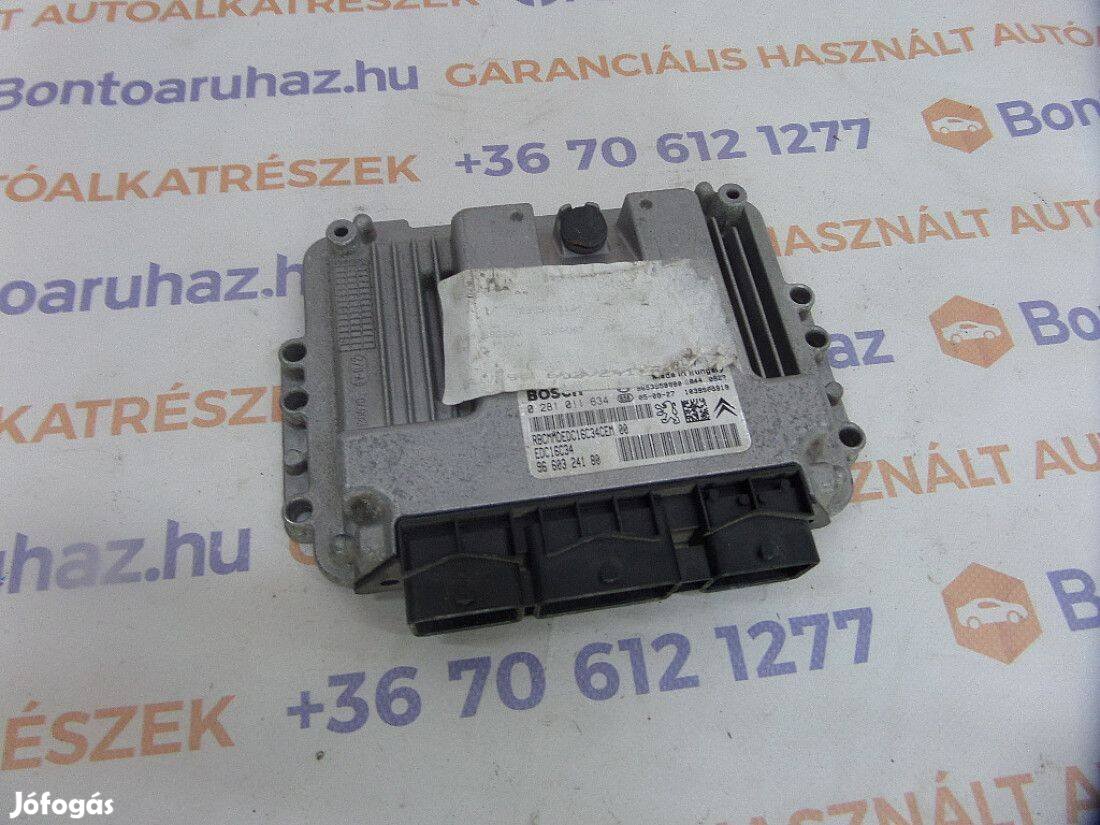 Peugeot 307 Eladó gyári, bontott 1,6 HDI dízel motorvezérlő ECU