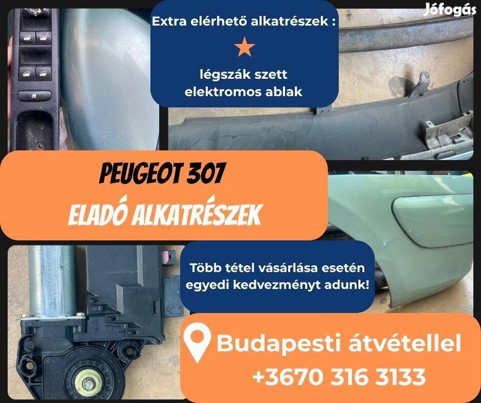 Peugeot 307 - Pontos árakól érdeklődj telefonon