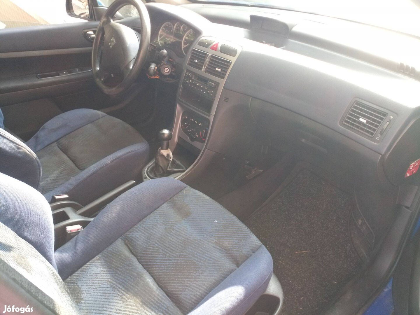 Peugeot 307 bontás, csomagtér ajtó, hátsó lökhárító