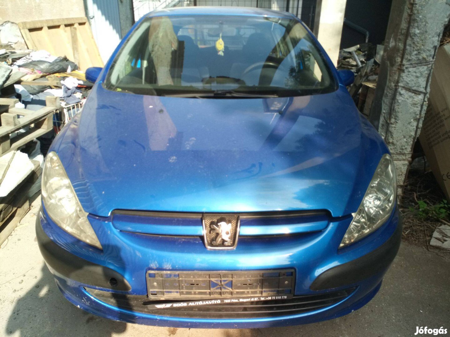 Peugeot 307 bontás, gyújtás, motorvezérlő, injektor, trafó