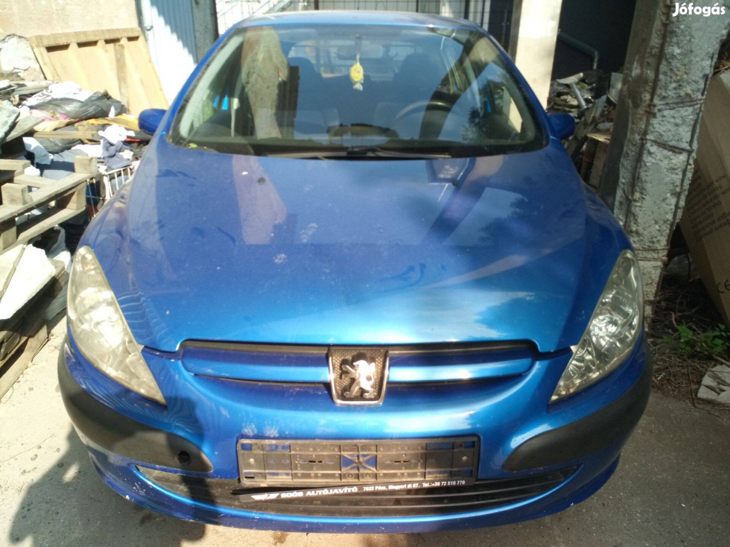 Peugeot 307 bontás, önindító, generátor, klíma kompresszor