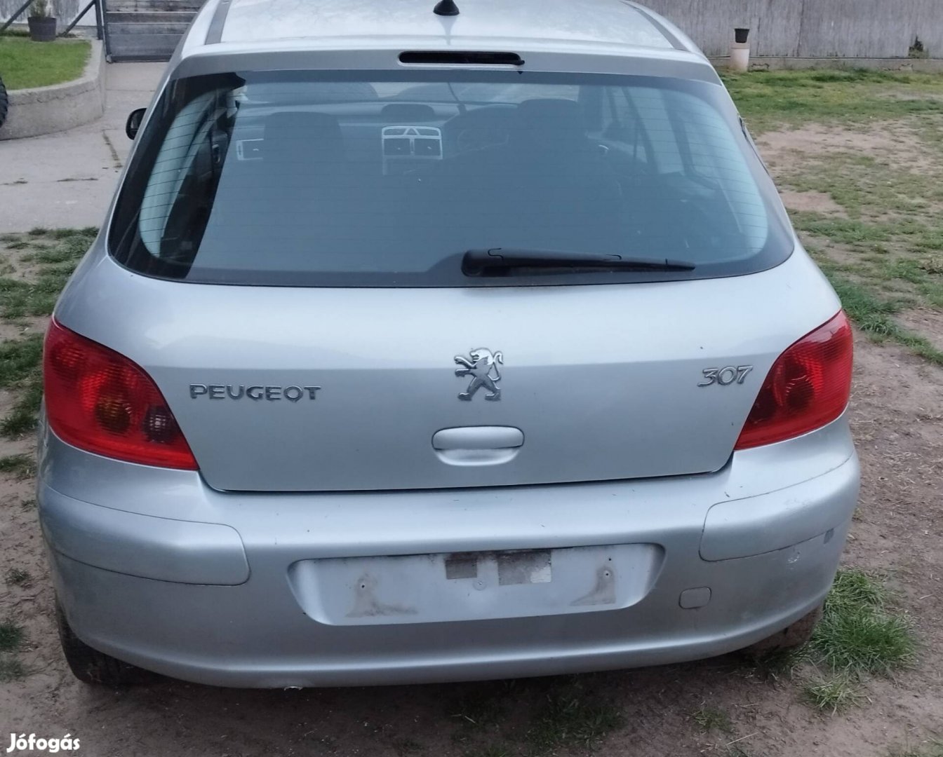 Peugeot 307 csomagtérajtó 