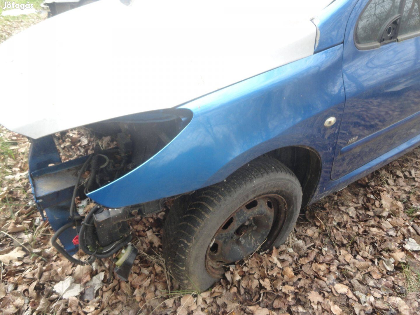 Peugeot 307 facelift bal első sárvédő