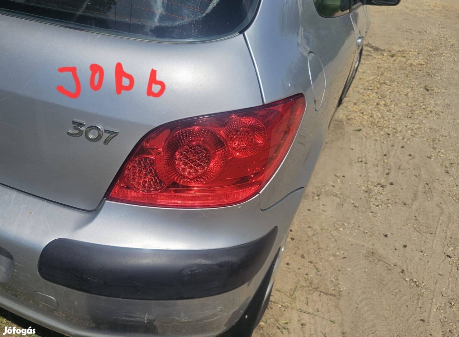 Peugeot 307 hátsó lámpa 13000