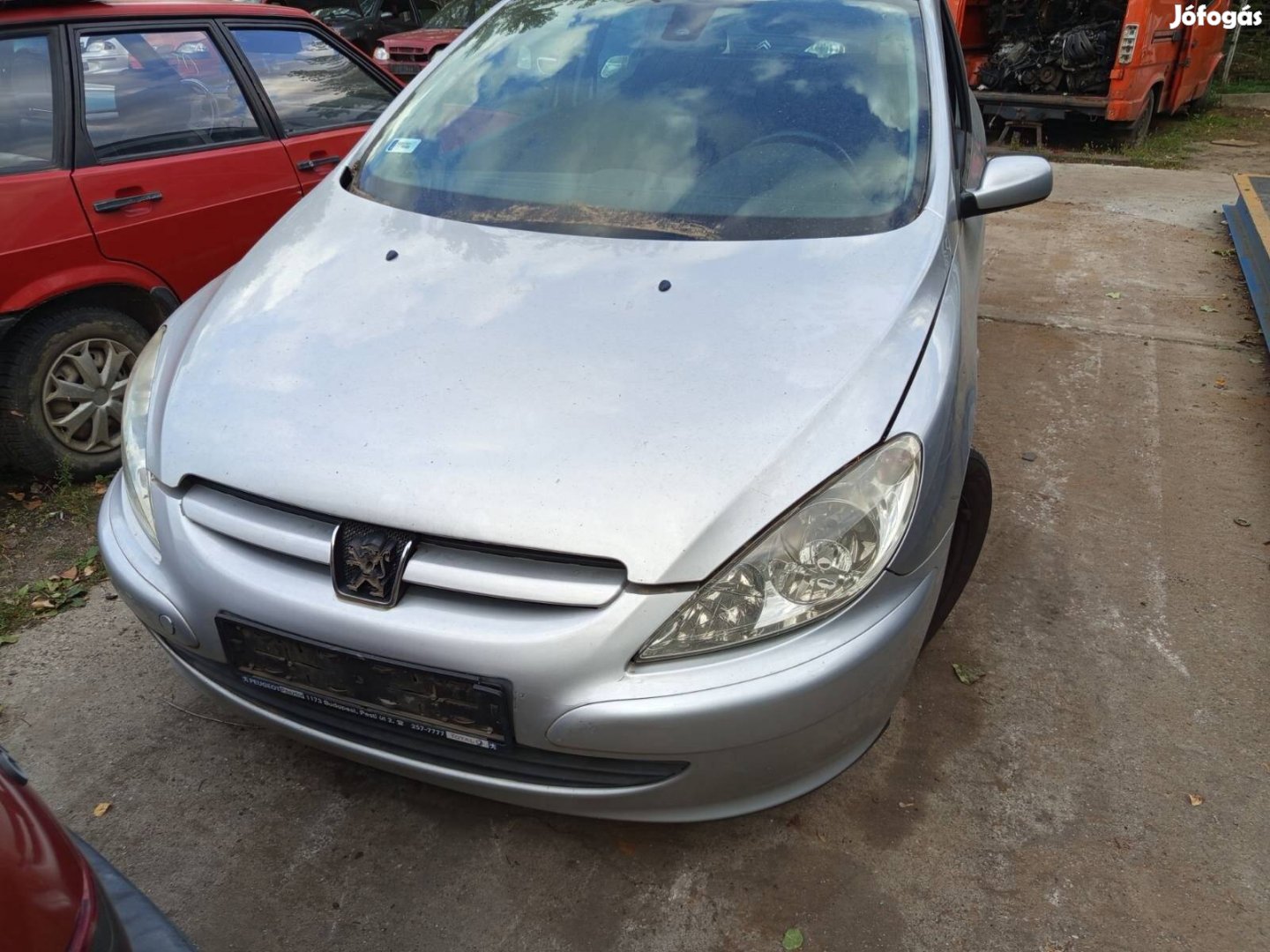 Peugeot 307 karosszéria elemei szürke