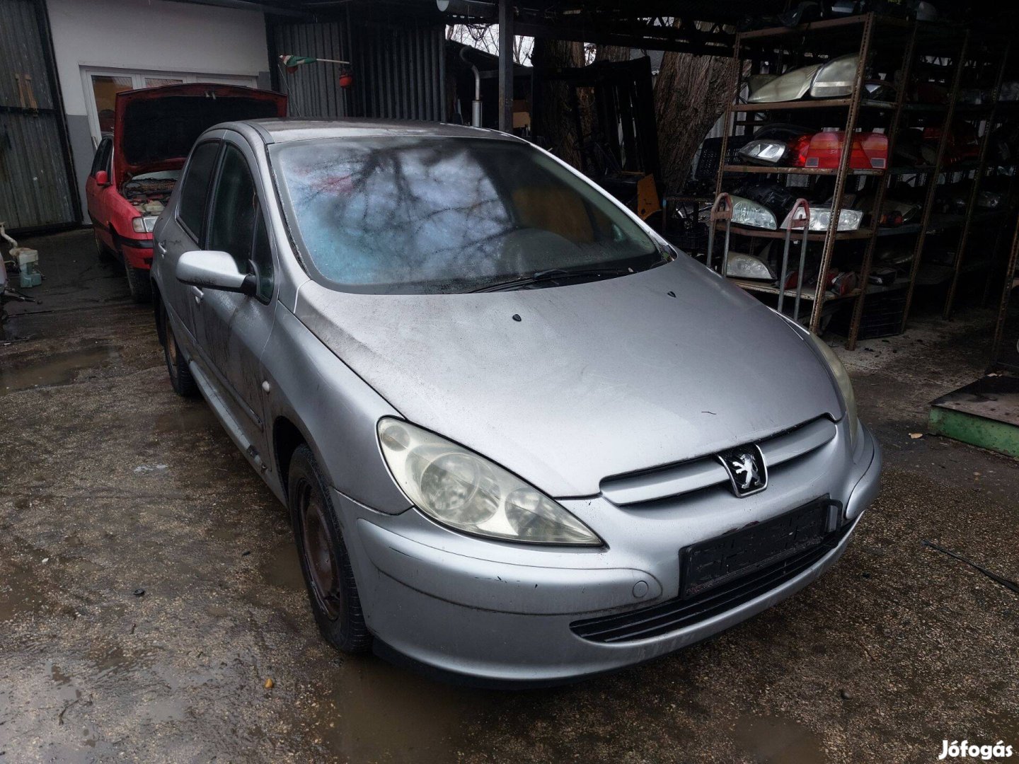 Peugeot 307 karosszéria elemei szürke