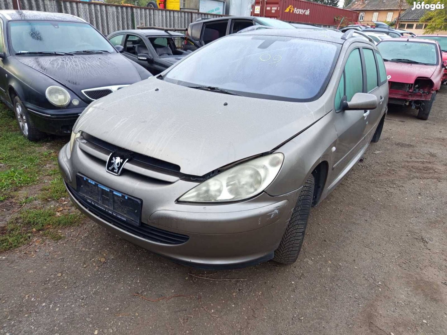 Peugeot 307 kombi karosszéria elemei