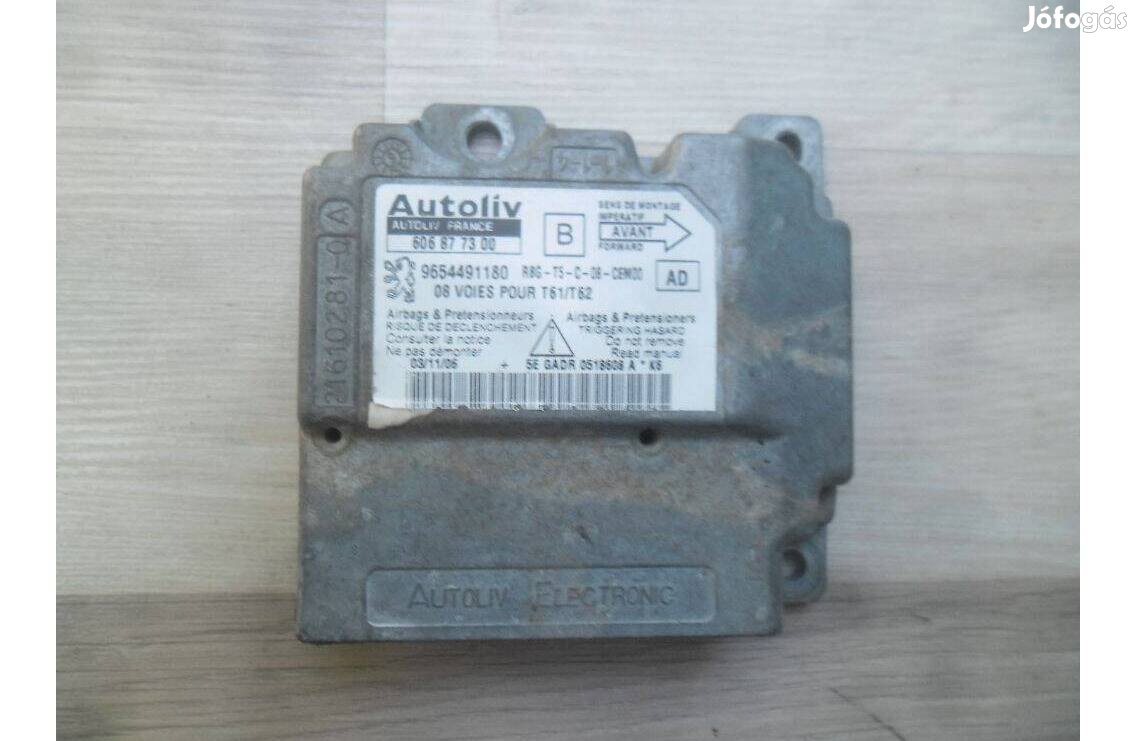 Peugeot 307 légzsák elektronika /9654491180