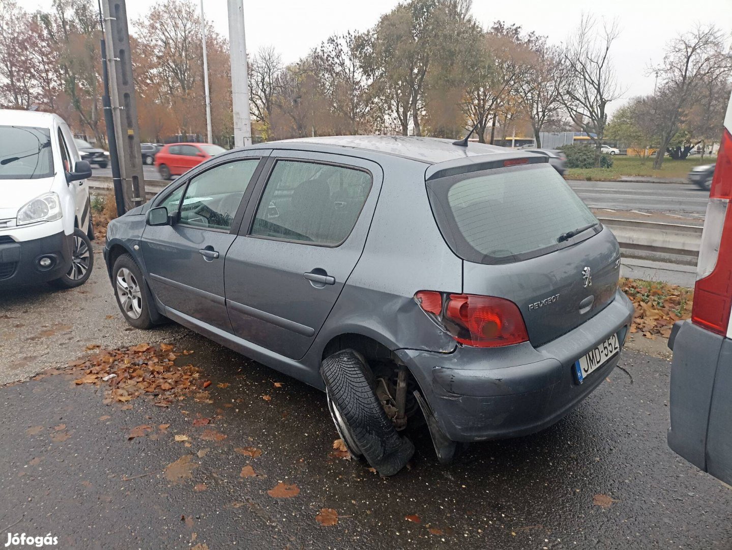 Peugeot 307 sérült javításra vagy alkatrésznek eladó