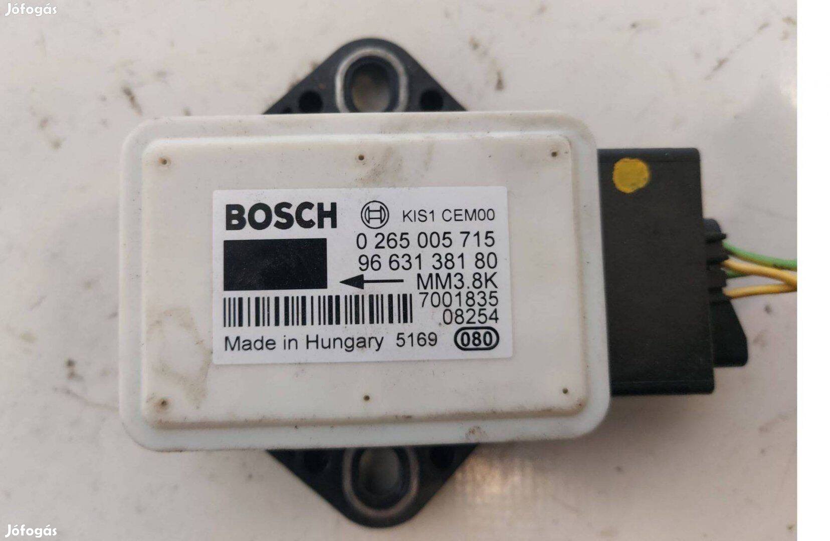Peugeot 308 esp szenzor gyorsulás érzékelő 9663138180