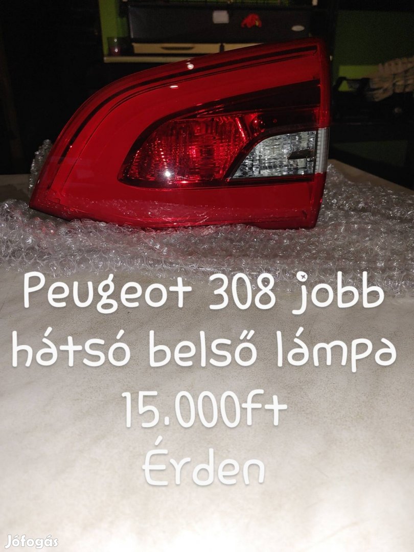 Peugeot 308 hátsó lámpa