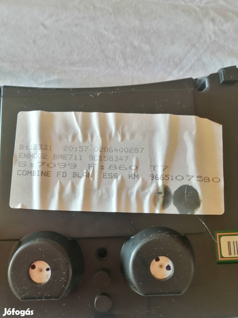 Peugeot 308sw 2009es kilóméteróra 