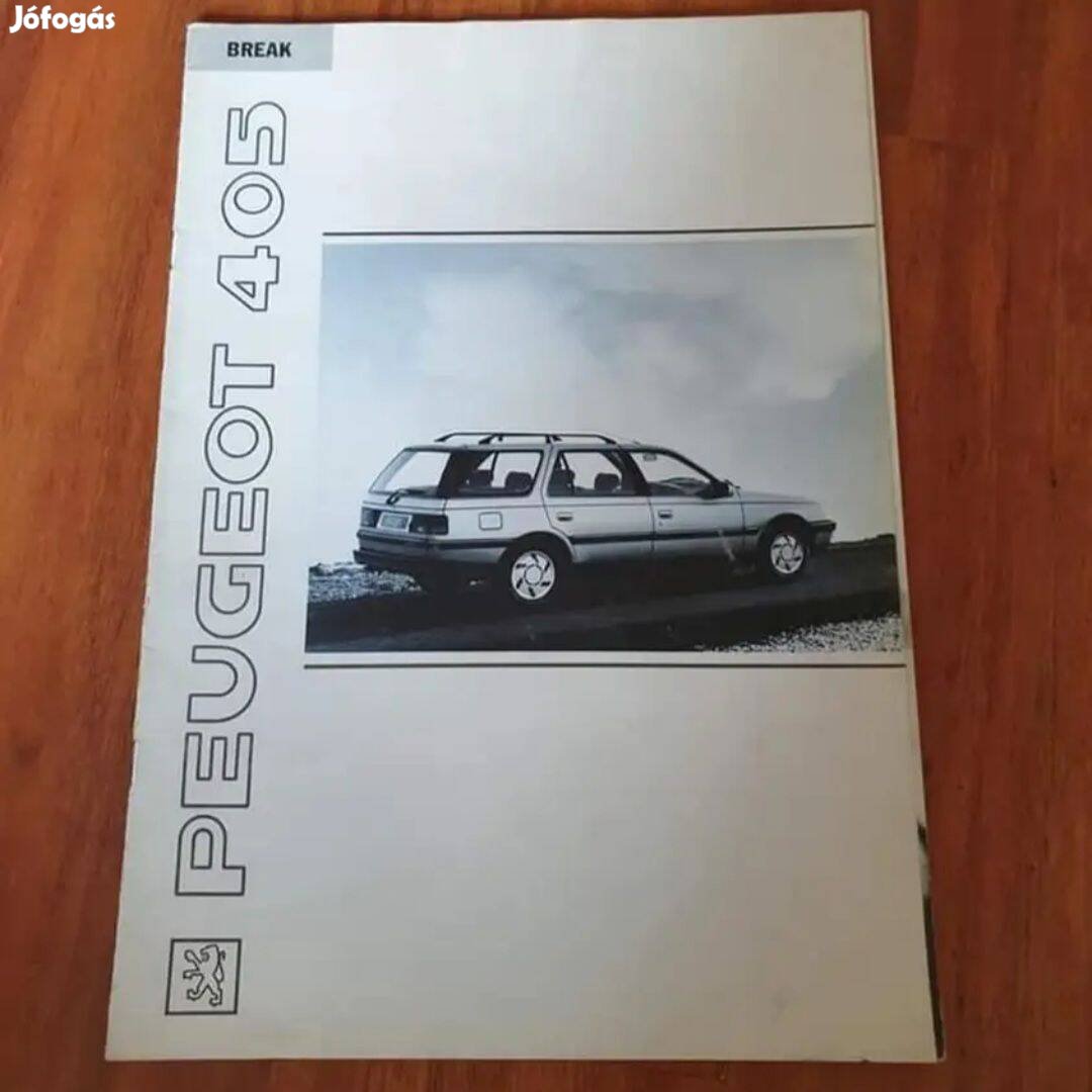 Peugeot 405 Break Prospektus 1991