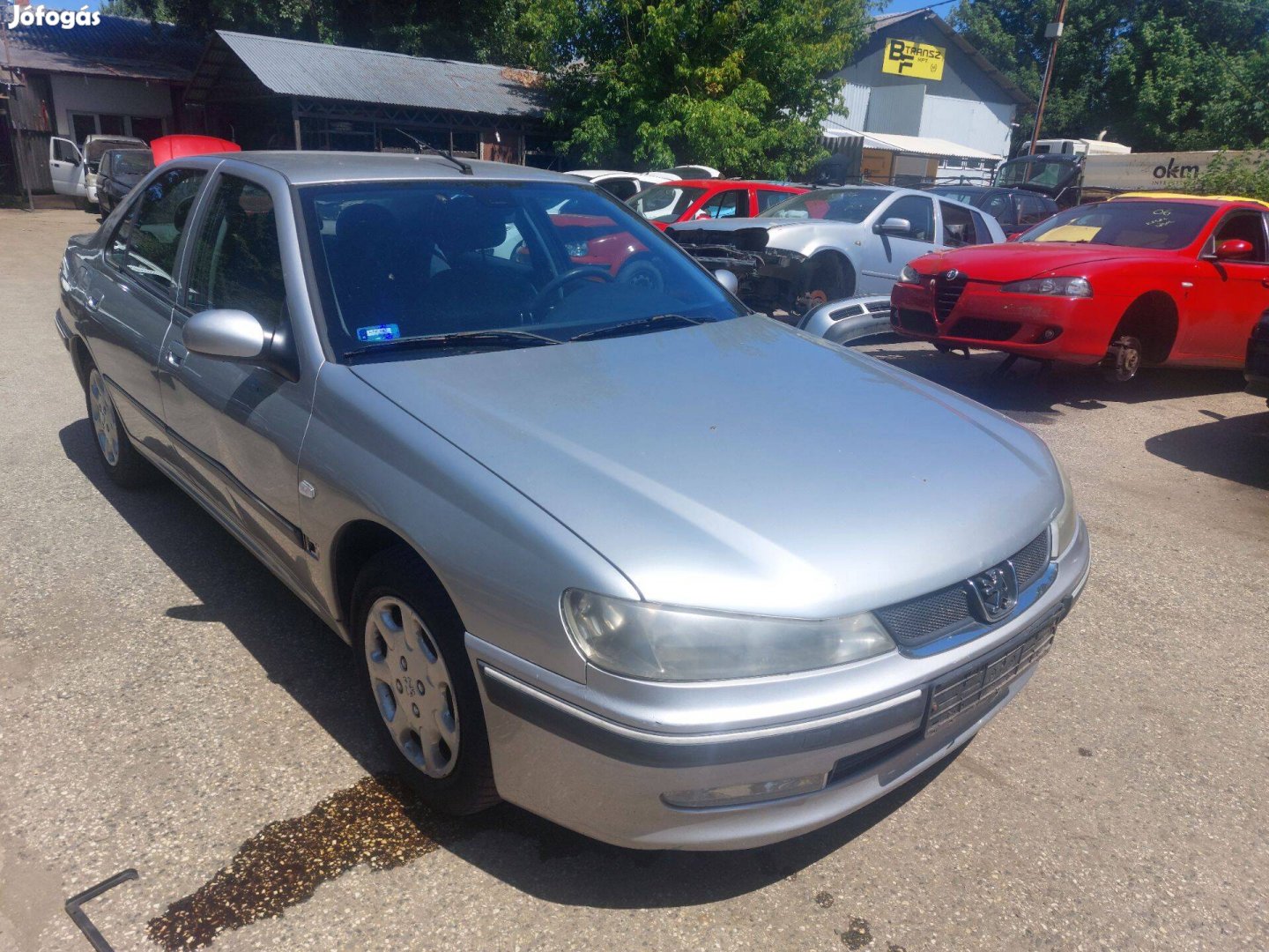 Peugeot 406 karosszéria elemei szürke