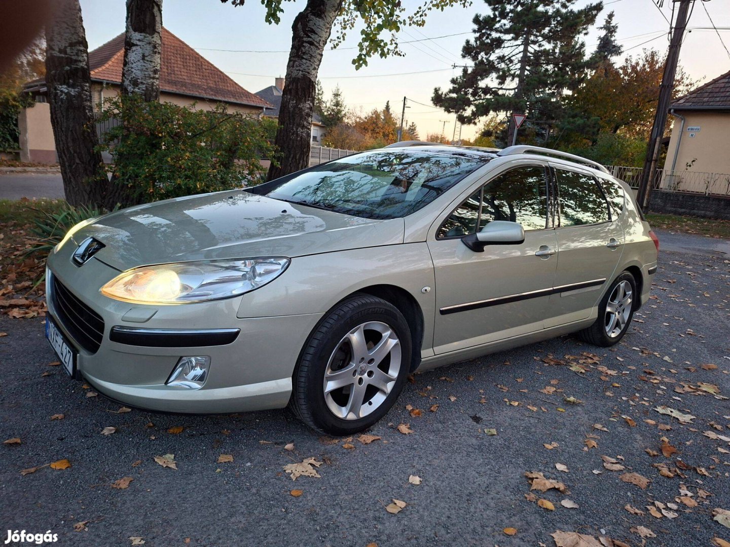 Peugeot 407 2.0 HDI Full esztra vonóhorog