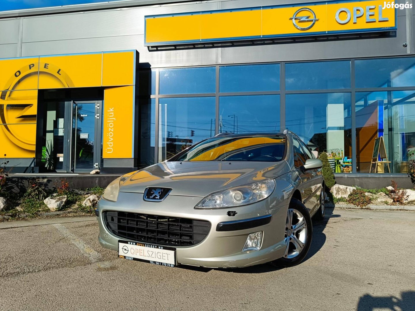 Peugeot 407 2.0 HDi Sportline Magyarországi!Pan...