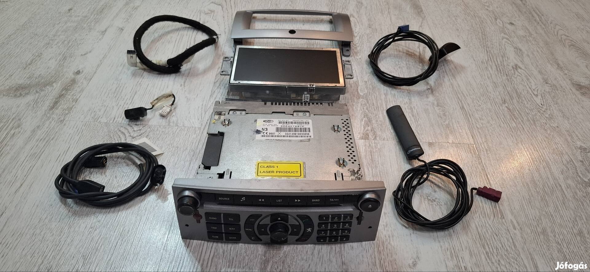 Peugeot 407 RT4 navigáció