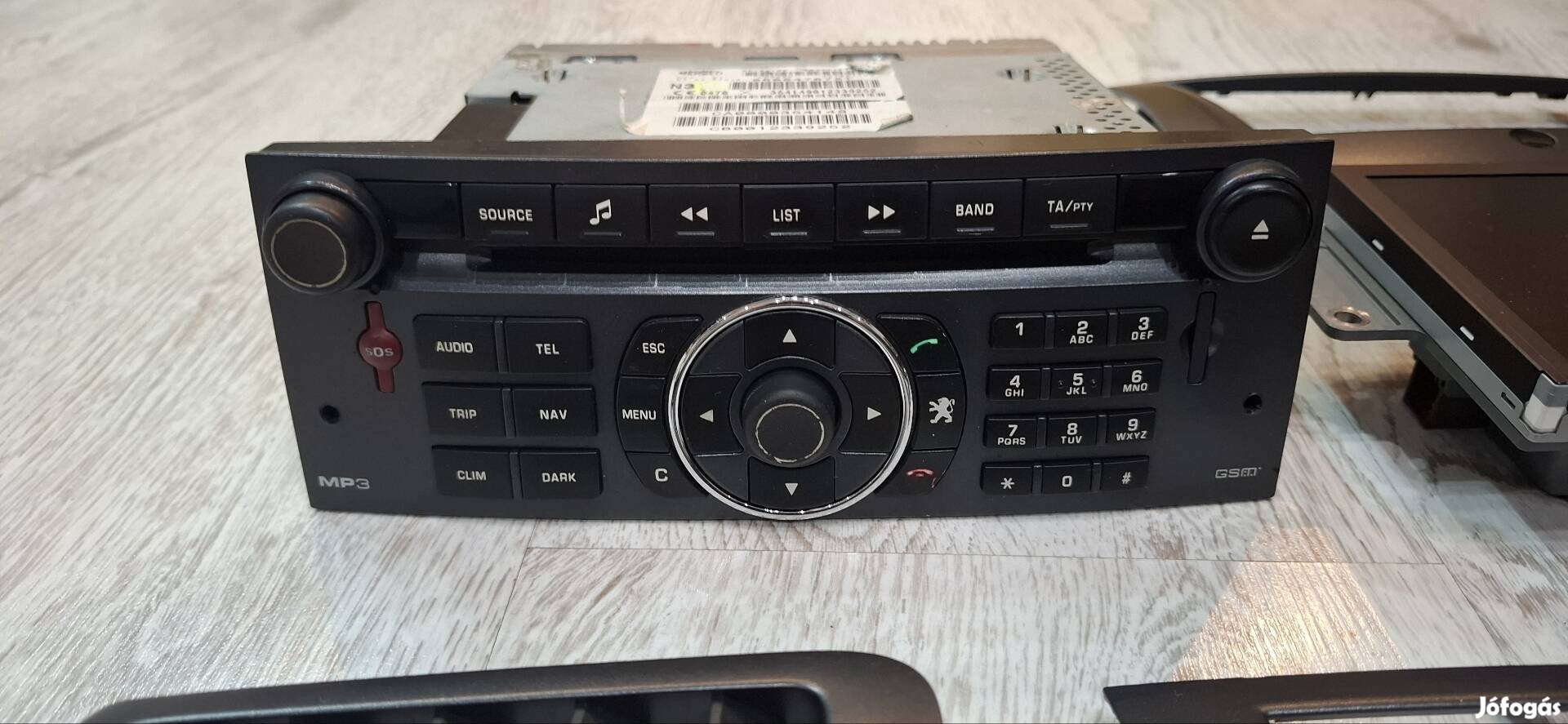 Peugeot 407 RT5 komplett navigáció