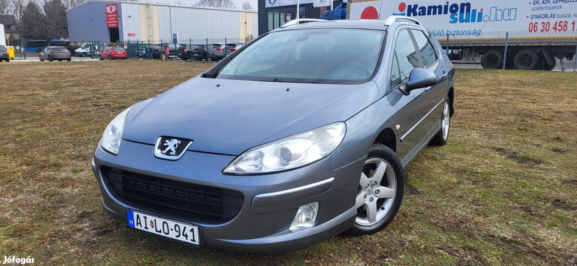 Peugeot 407 SW 2.0 HDi Premium Szervizkönyv! FR...