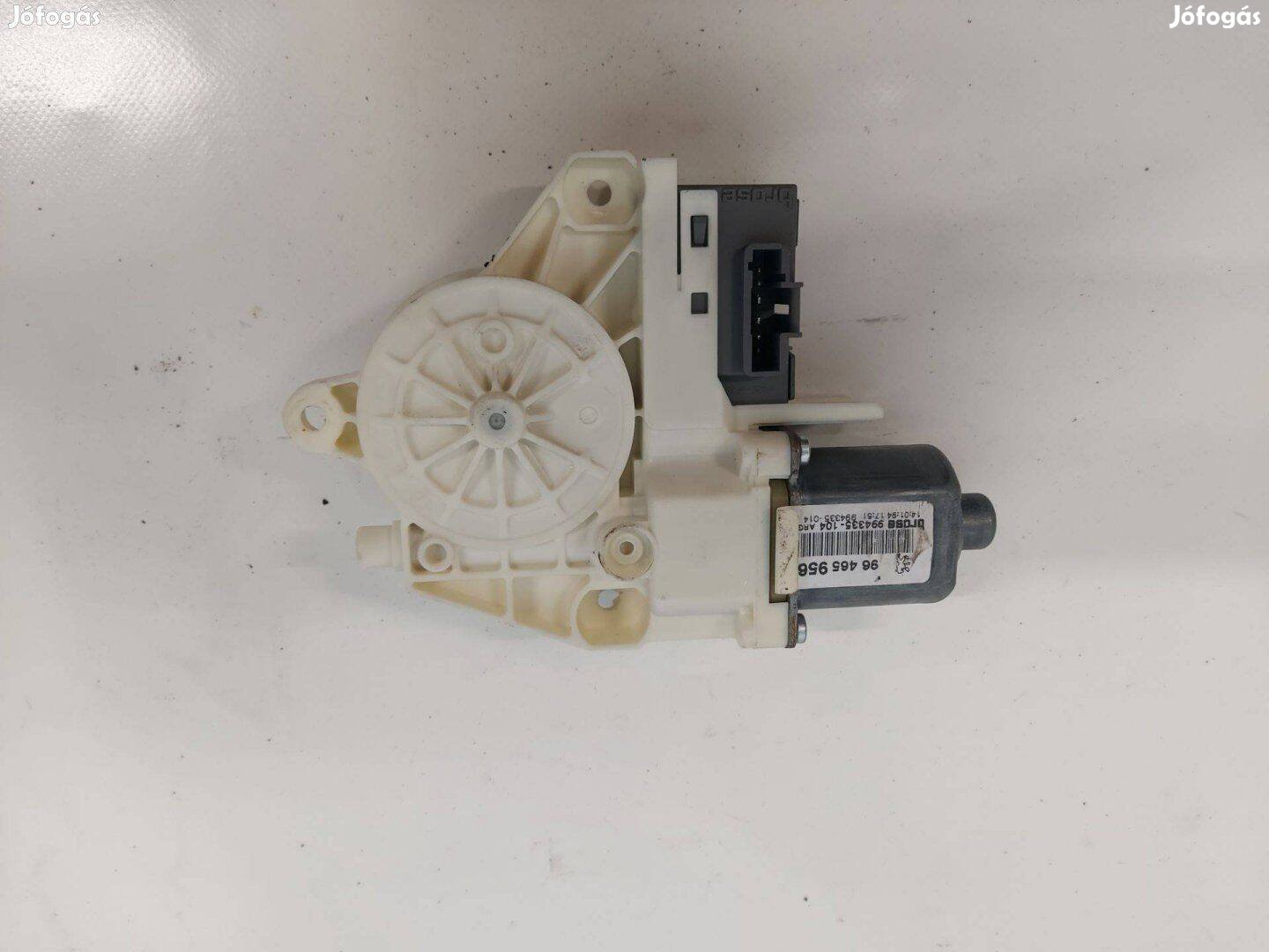 Peugeot 407 bal hátsó ablakemelő motor