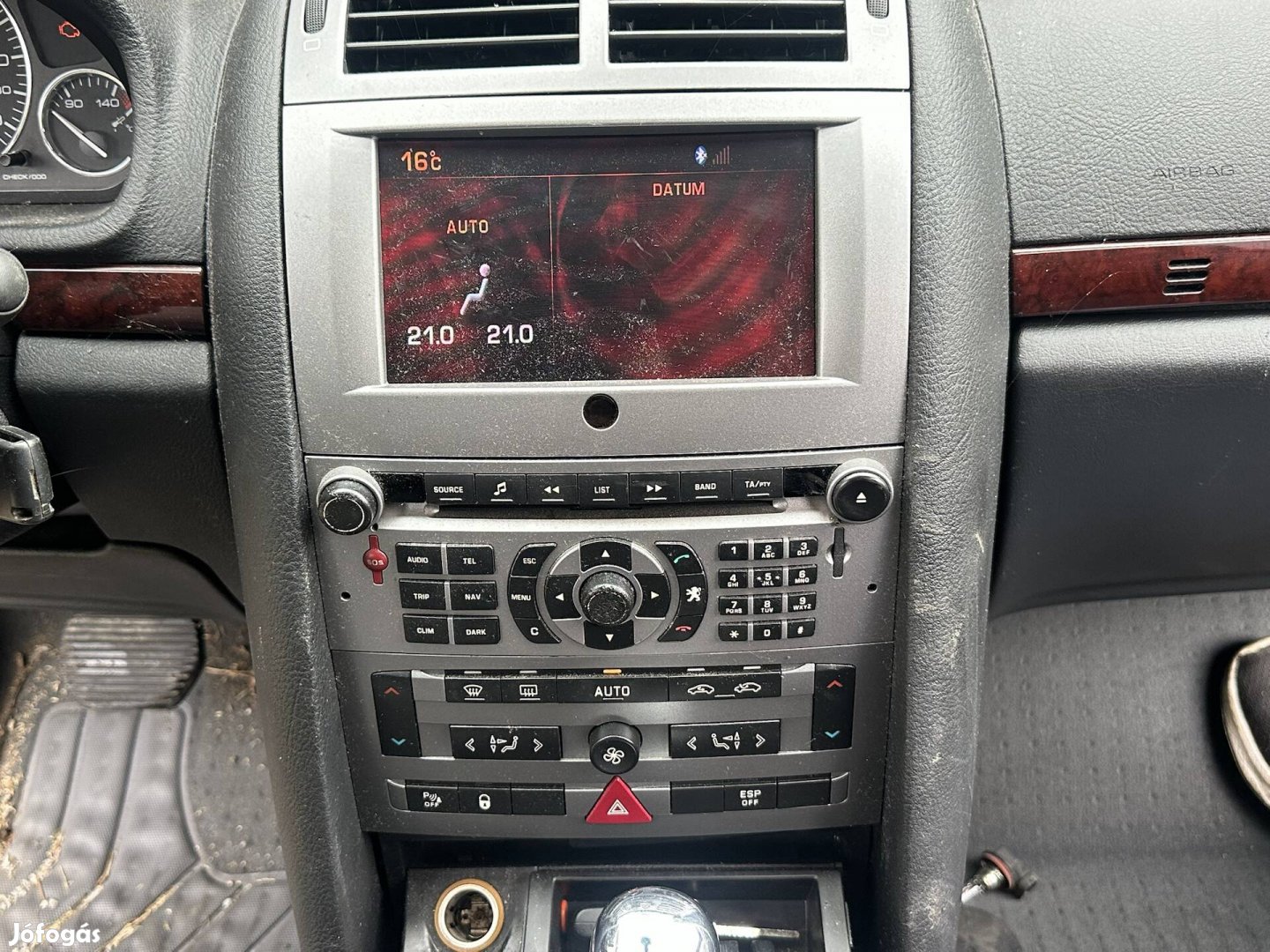 Peugeot 407 gyári navigációs szett eladó 