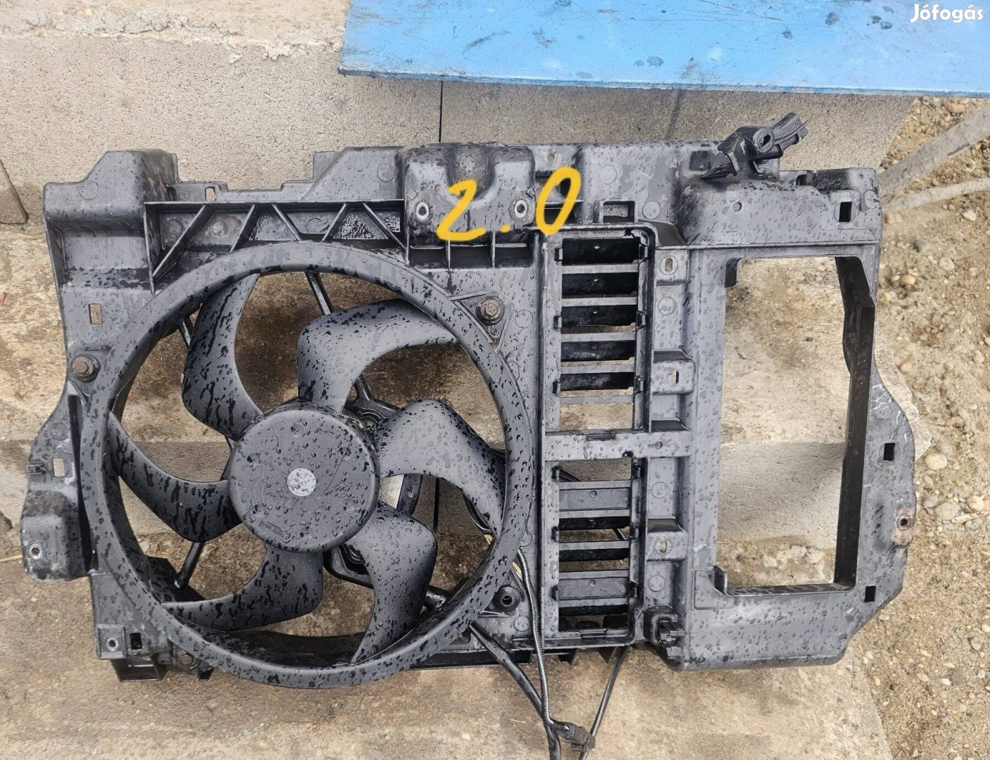 Peugeot 407 hütöventilátor 30000
