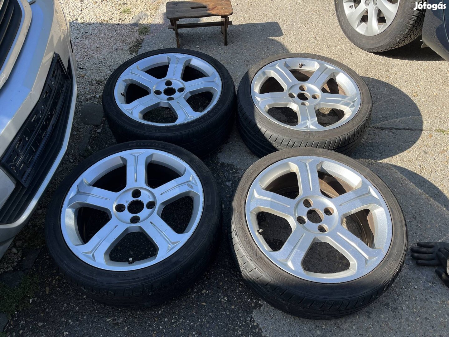Peugeot 4x108 18 colos alufelni szett 