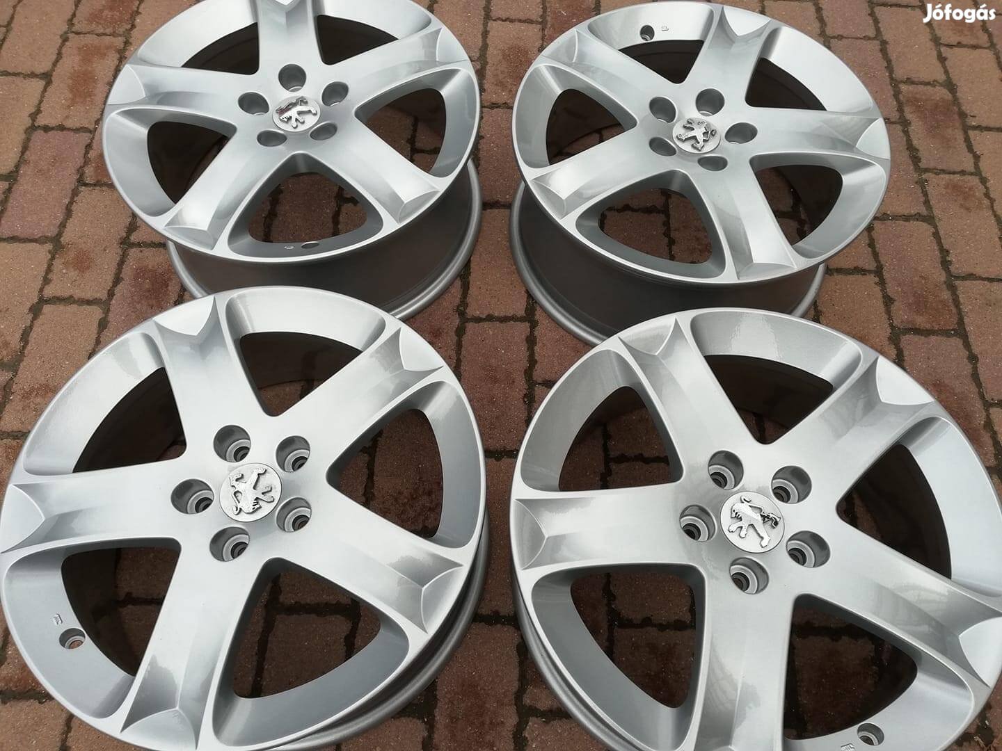 Peugeot 508 gyári 17col alufelni 5x108 citroen opel