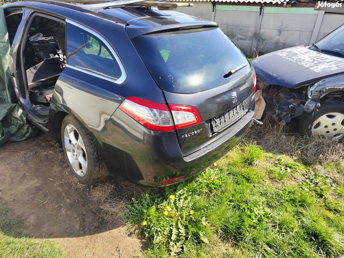 Peugeot 508 hátsó sárvédő lökhárító csomagtér ajtó lámpa