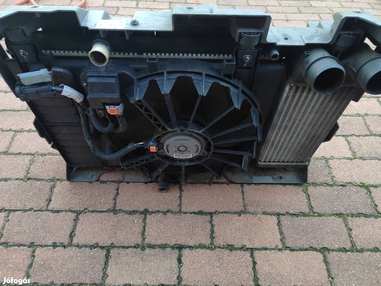 Peugeot 508 hűtő szett ventilátor klíma hűtő homlokfal