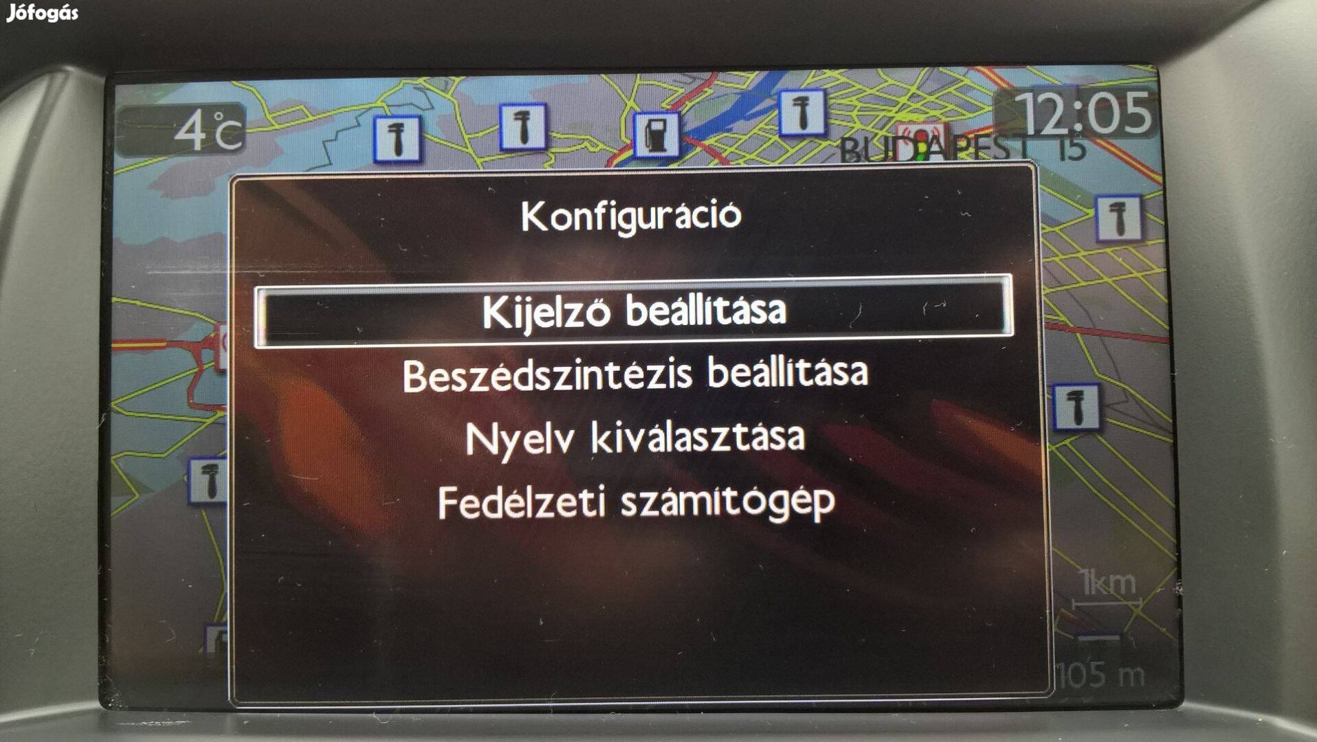 Peugeot 508 navigáció javítás, magyarosítás, térképfrissítés, sebesség