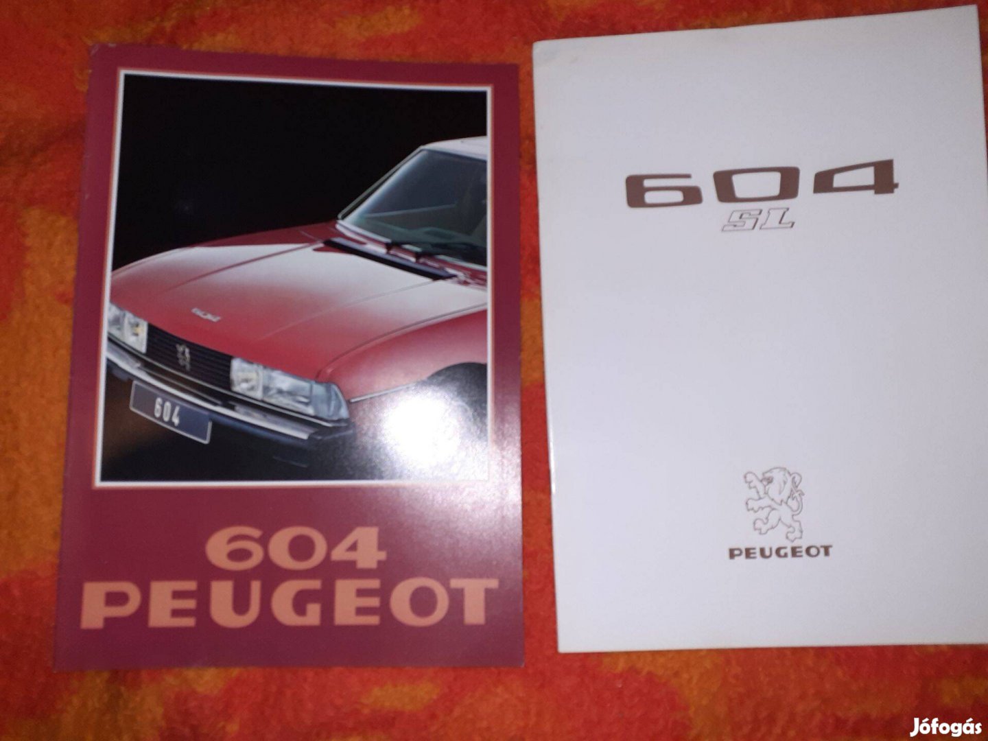 Peugeot 604 Francia prospektus 1976 1978