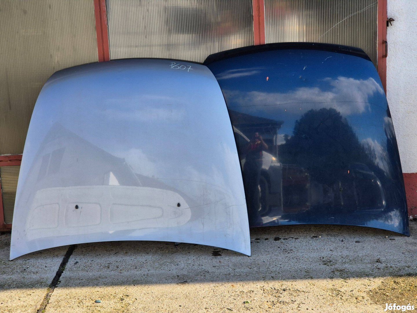 Peugeot 607 Gépháztető