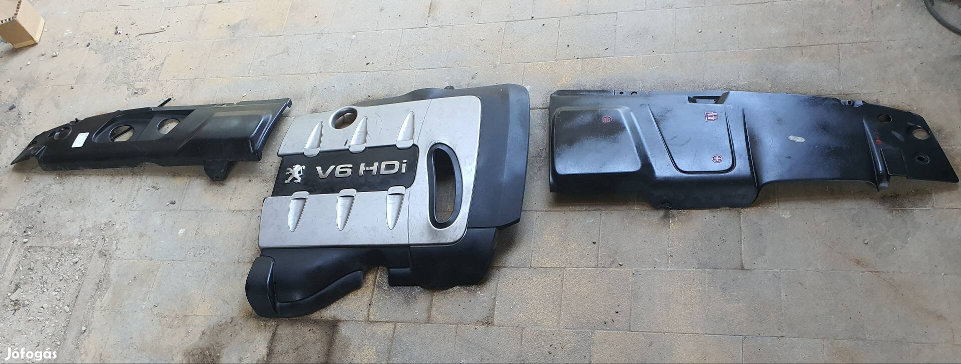 Peugeot 607 Motorburkolat védő kompletten