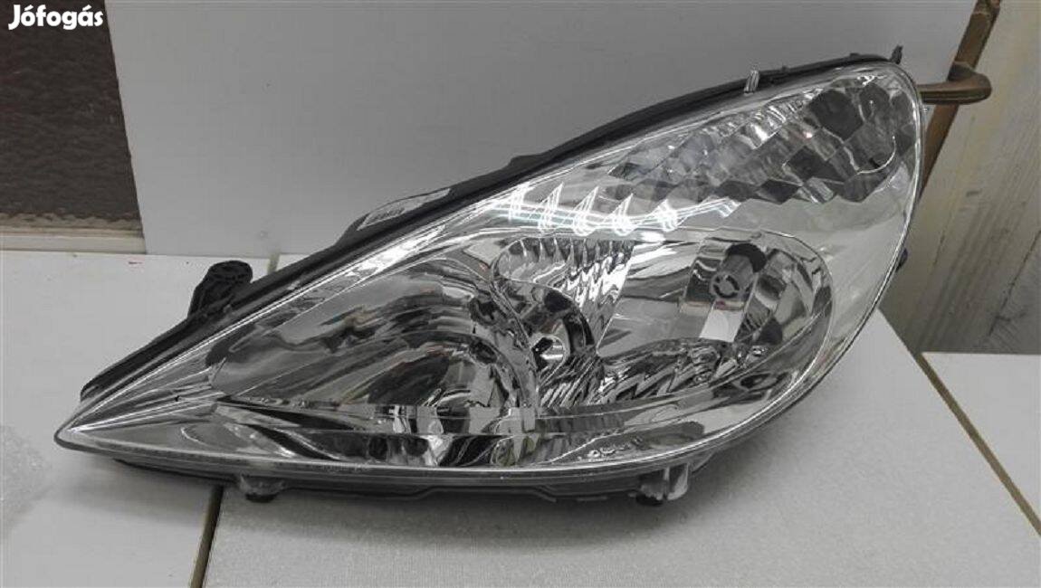 Peugeot 607 fényszóró bal 2000 -2004 H7,H1 gyári új