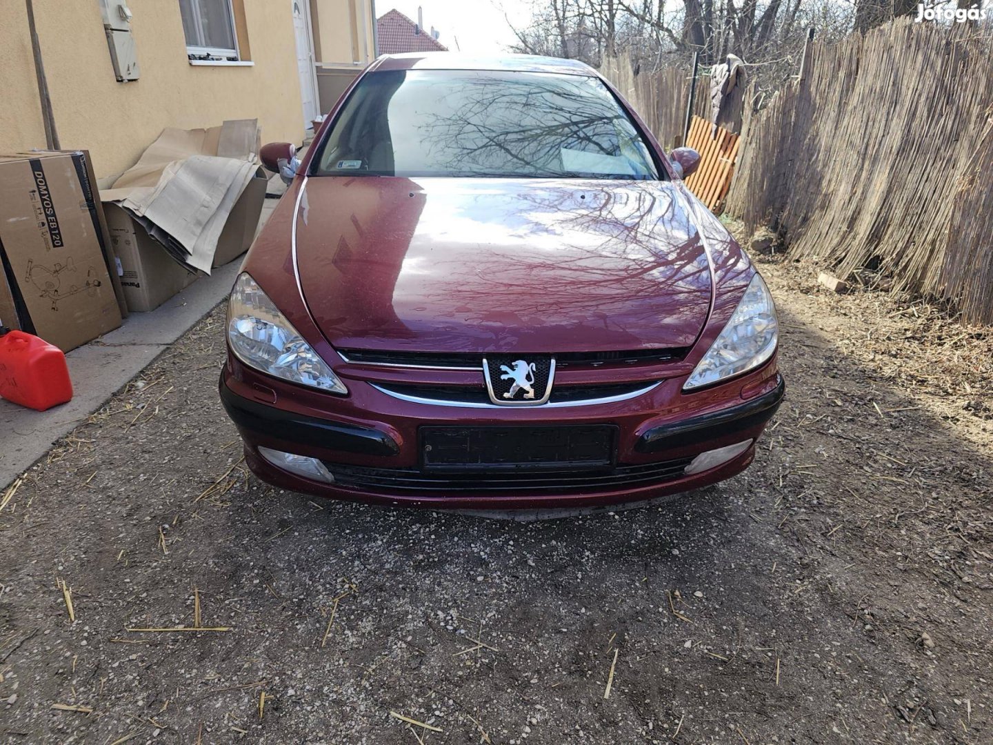 Peugeot 607 xenon első fényszóró 20000  