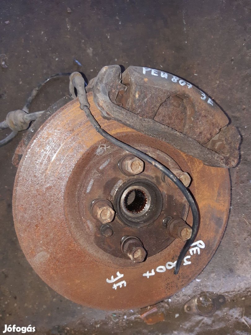 Peugeot 807 Jobb Első Csonkállvány Kerékaggyal Féknyereg ABS