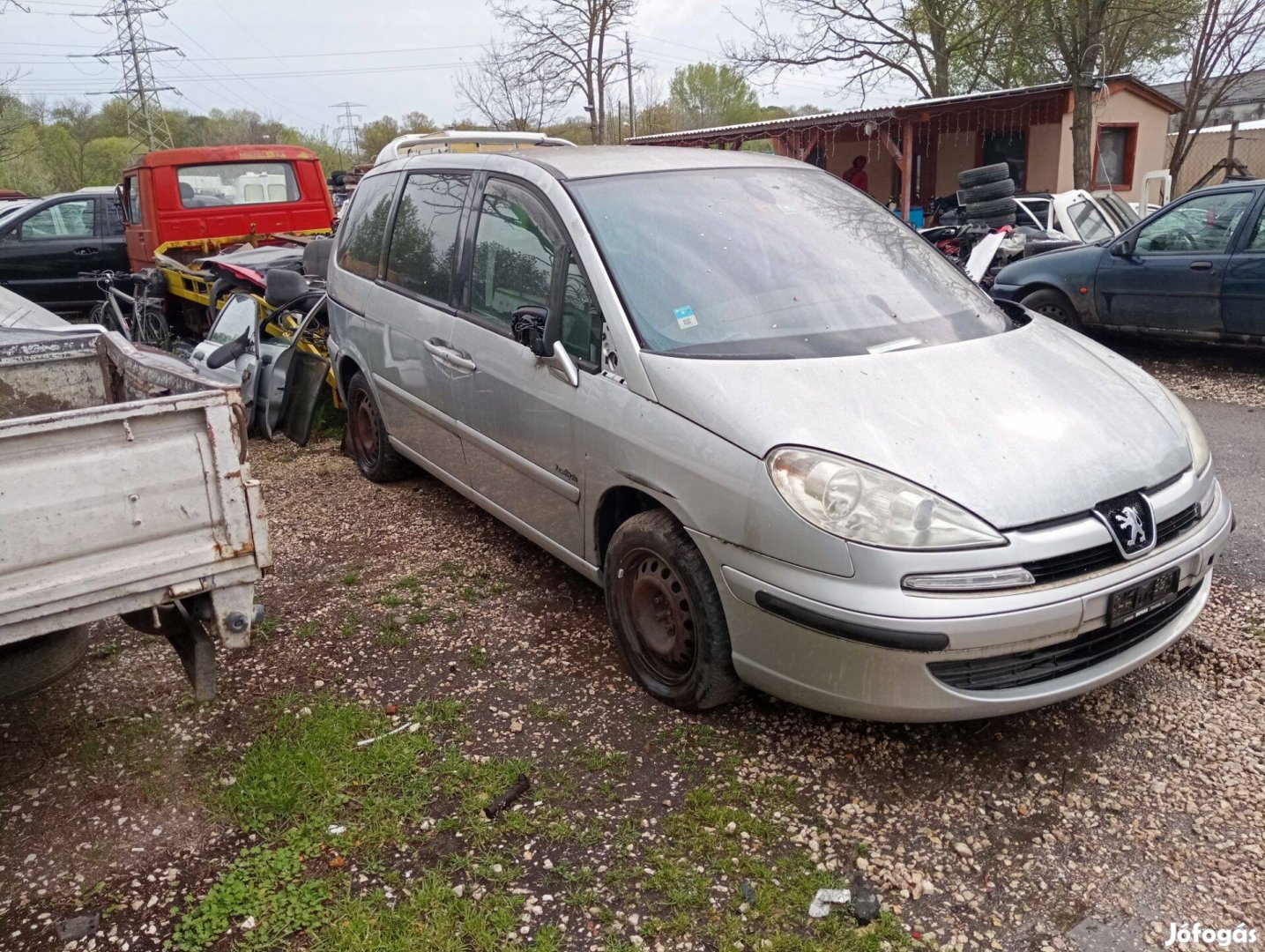 Peugeot 807 bontás