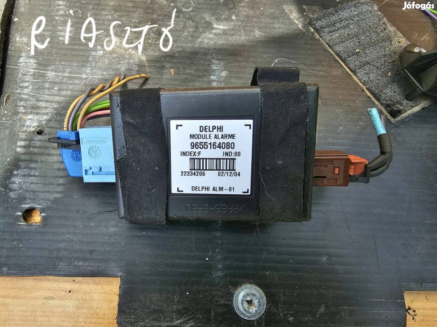 Peugeot 807 riasztó elektronika 6000