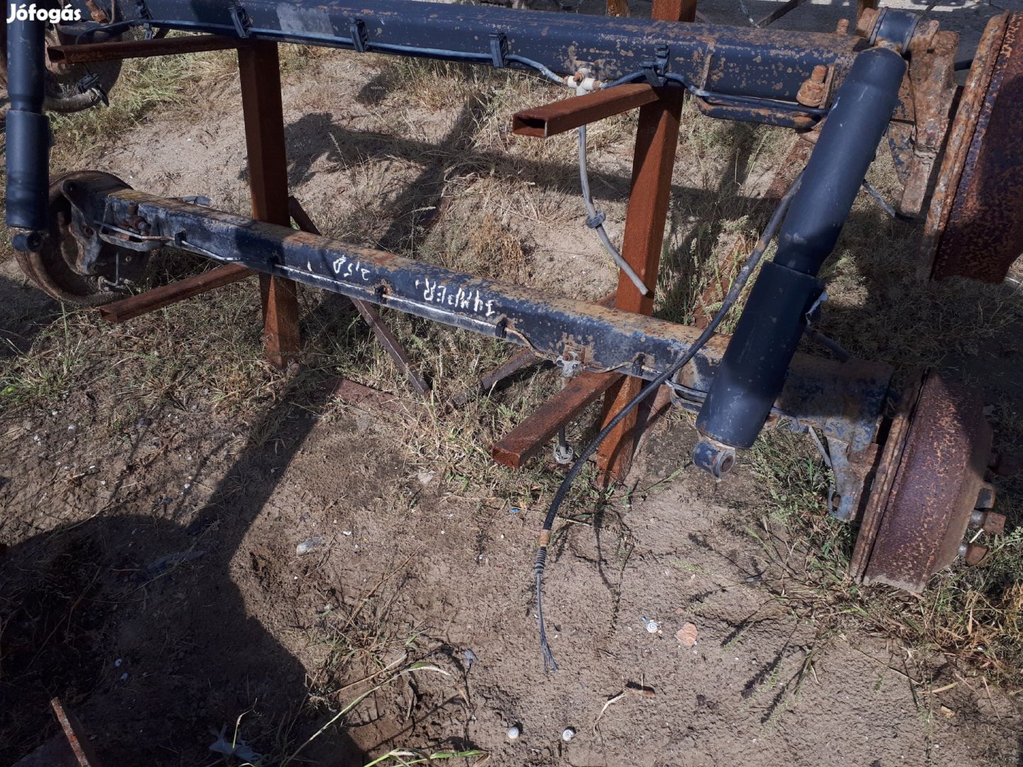 Peugeot Boxer 02-06 Hátsó Híd Dobfékes