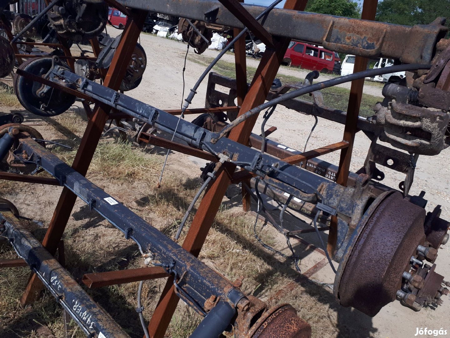 Peugeot Boxer 02-06 Hátsó Híd Dobfékes