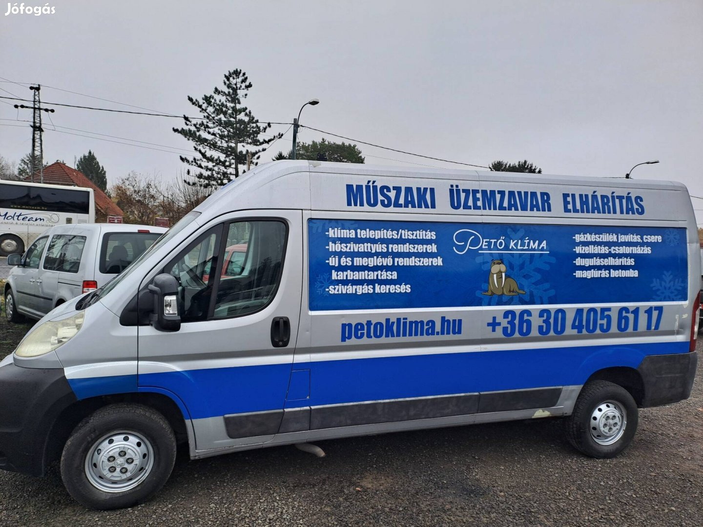 Peugeot Boxer 2.2 Hdi 120 le L3H2 eladó. Klímás 