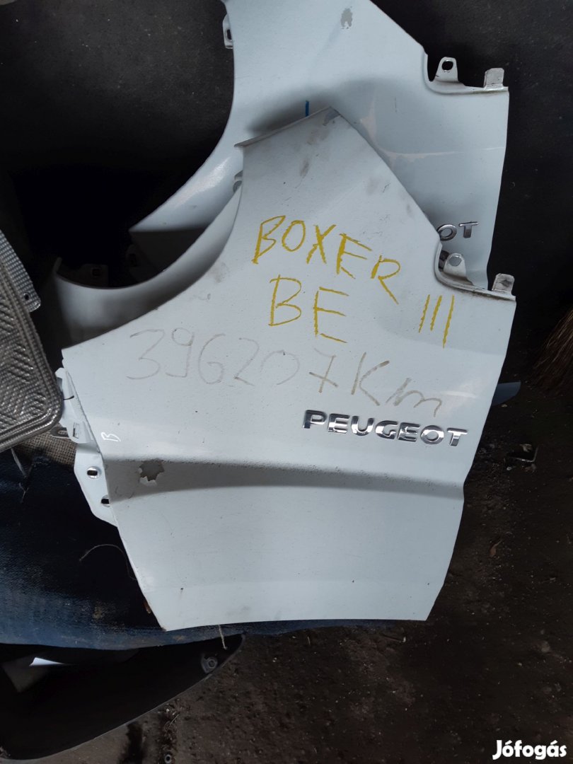 Peugeot Boxer III 06-14 Bal Első Sárvédő