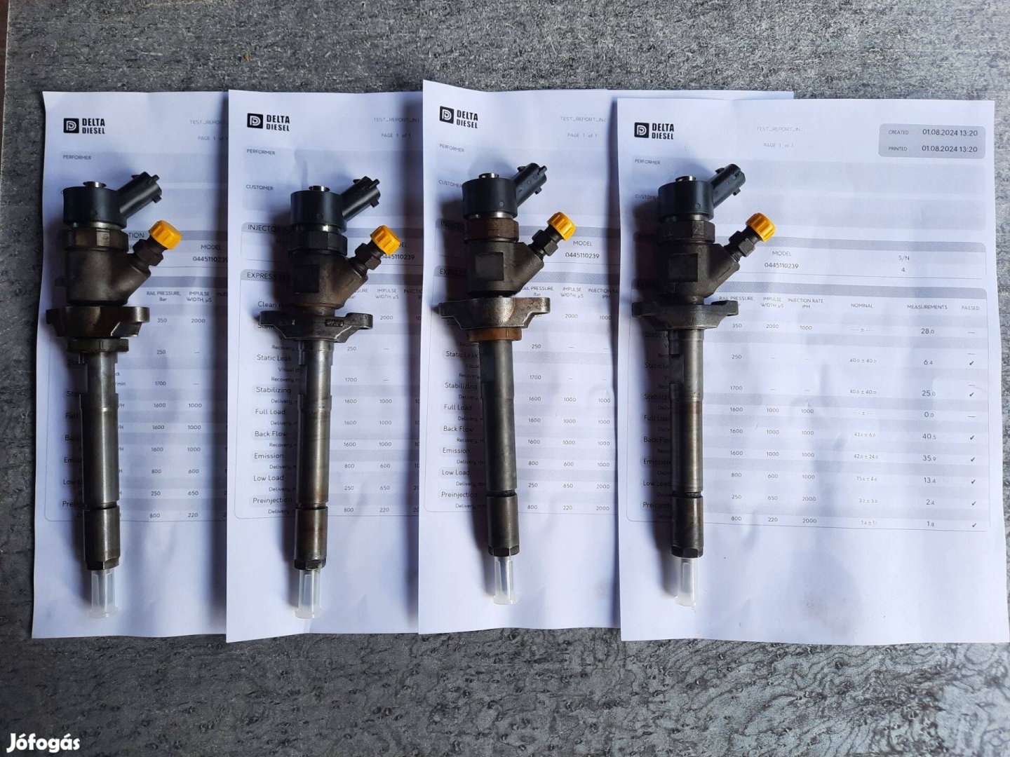 Peugeot Citroen 1,6 HDI porlasztó 0445110239