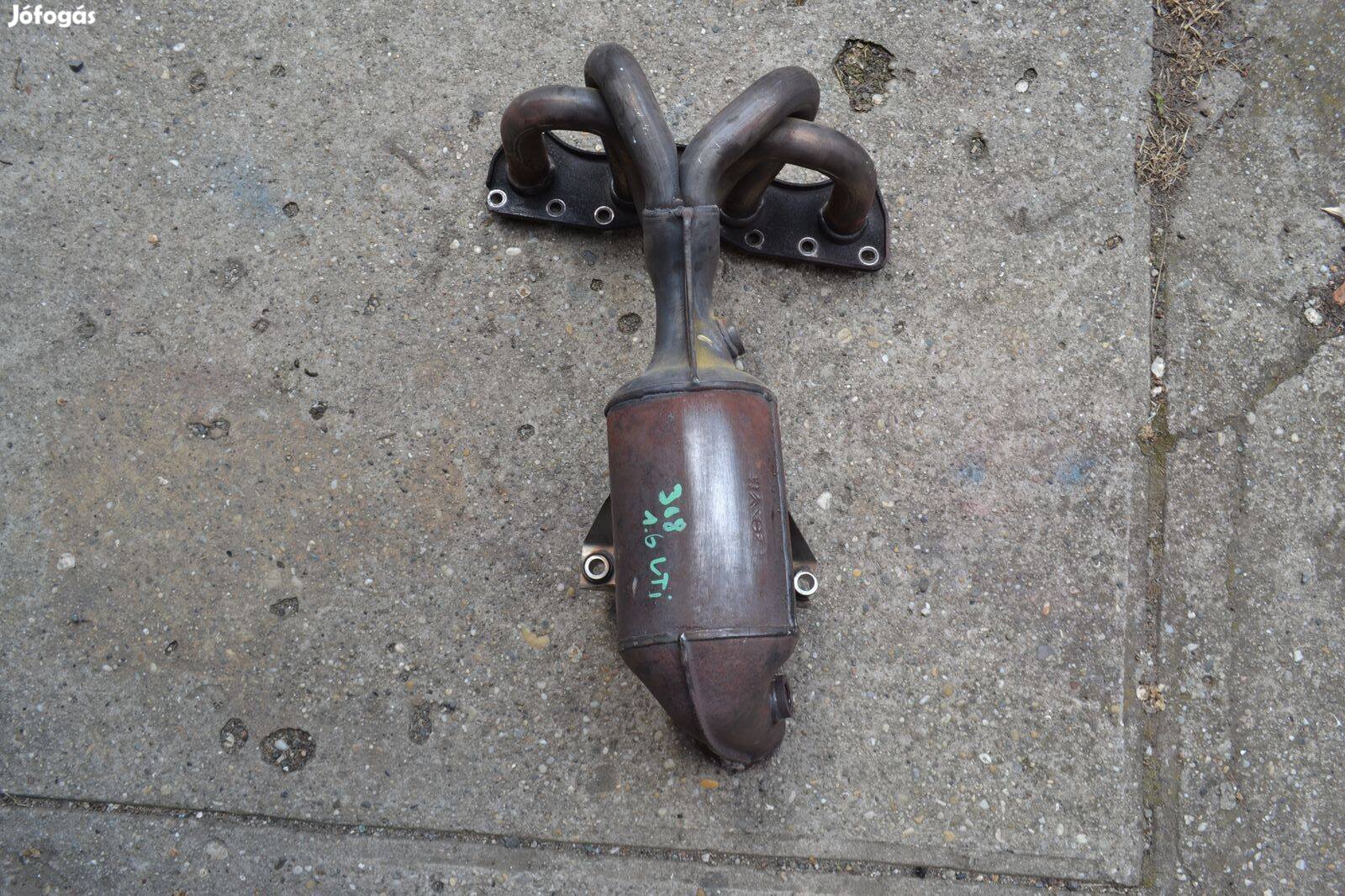 Peugeot Citroen 1.6 VTi kipufogótorok torokkatalizátor K485, 758565880
