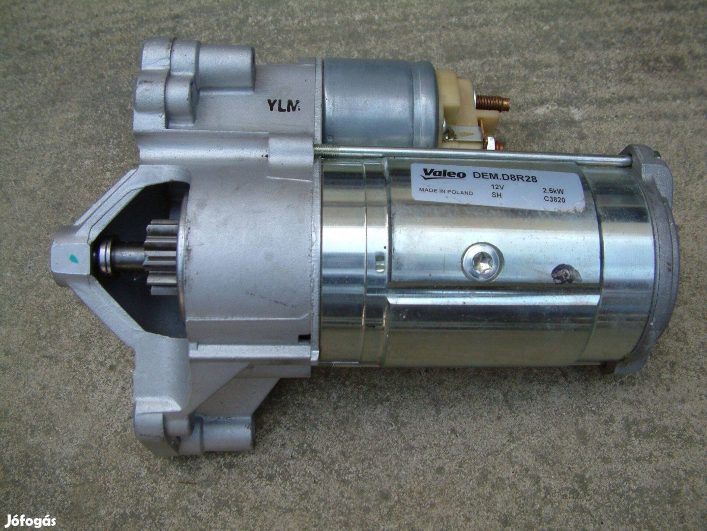 Peugeot Citroen 2.0 hdi Valeo D8R28 2.5KW önindító