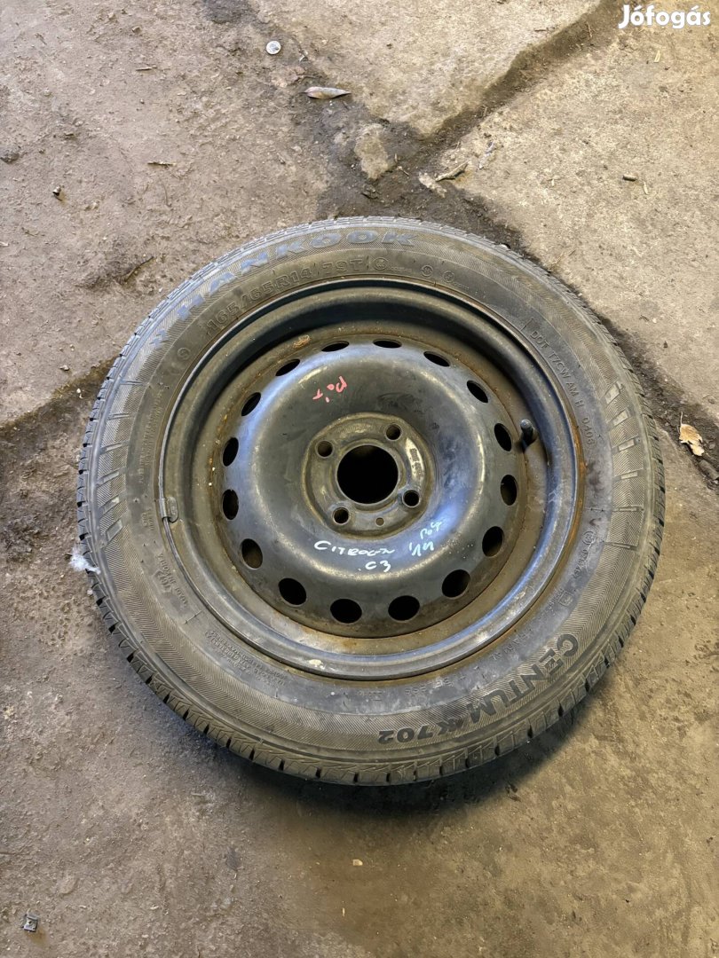 Peugeot Citroen 4x108 '14 felni lemezfelni pótkerék 