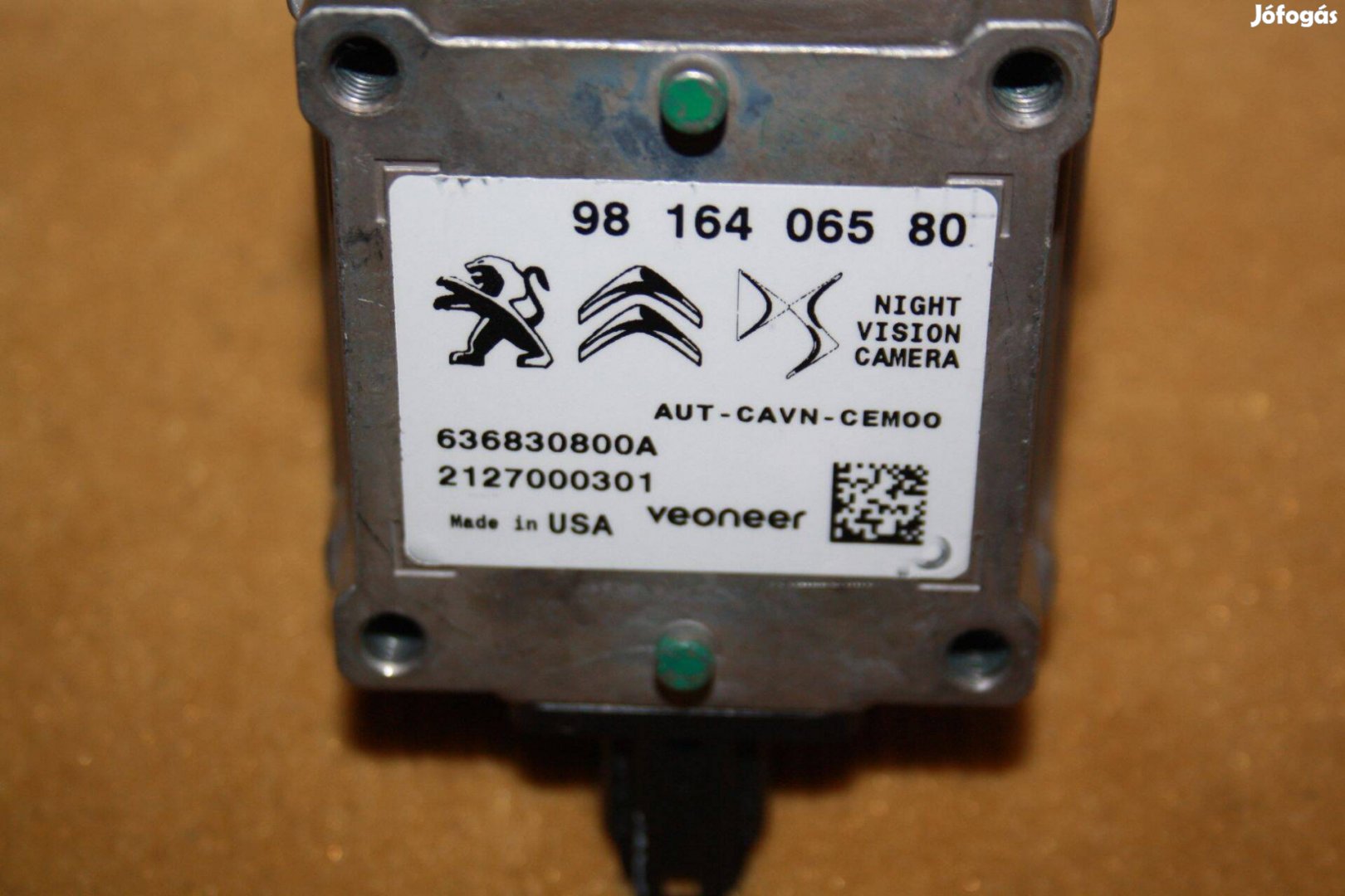 Peugeot Citroen DS Éjjellátó Kamera Night Vision 986406580