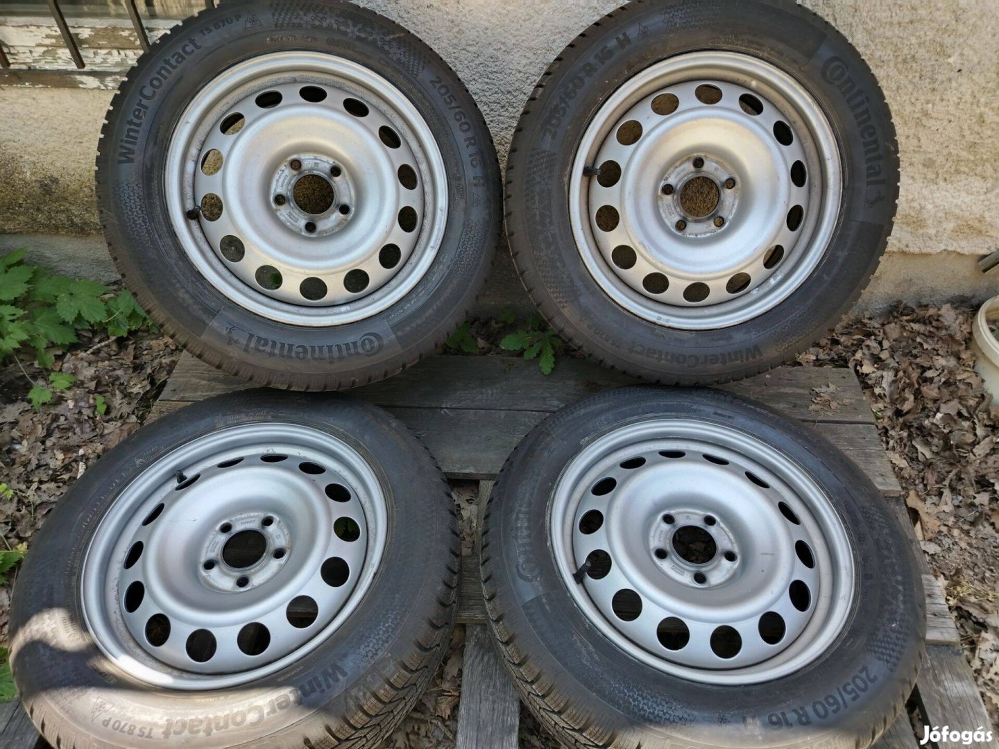 Peugeot/Citroen/Opel Lemezfelni 205/60r16 Téligumival *ár/db